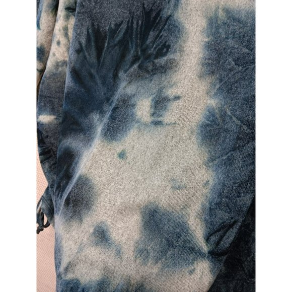 Women's Grey Tie dye Comfy Loungewear Pullover Blouse Plus Size 2X *stretchy* - Picture 8 of 10